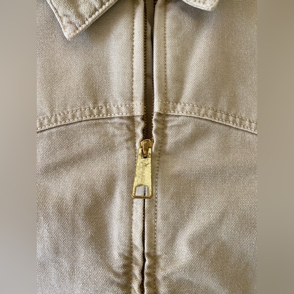 Carhartt Work in Progress Santa Fe Jacket Beige Women’s Small - Picture 6 of 12